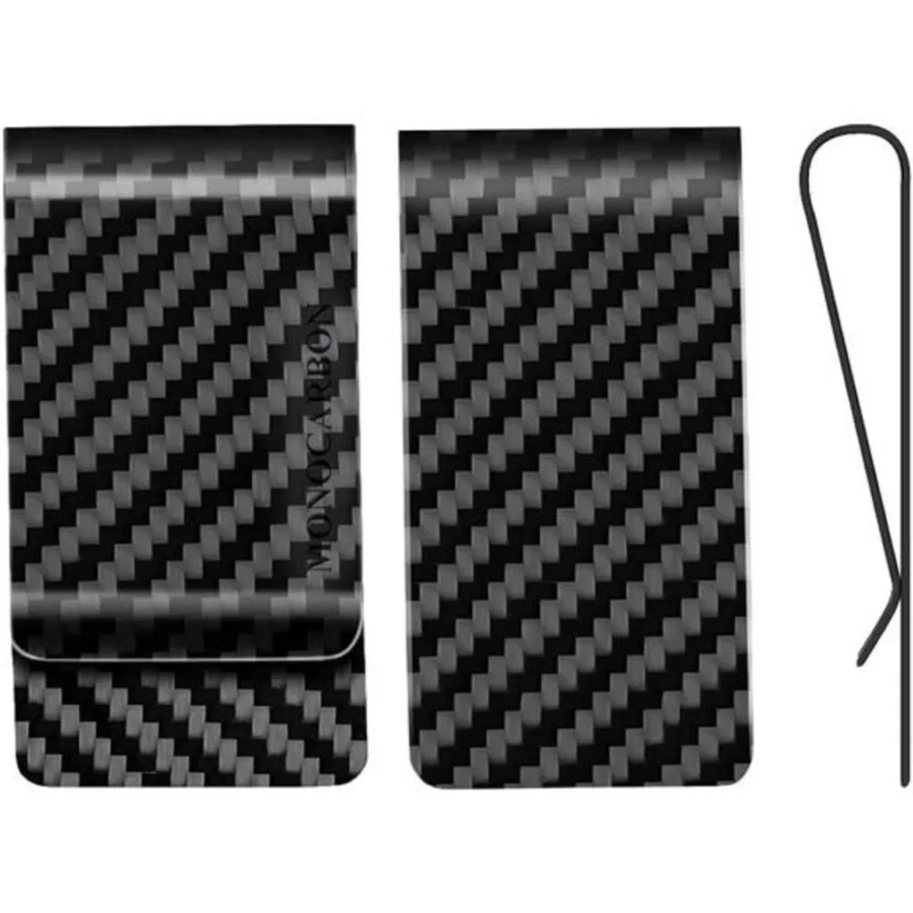 Carbon Fiber Money Clip for Cash and Credit Cards Money Holder Clip